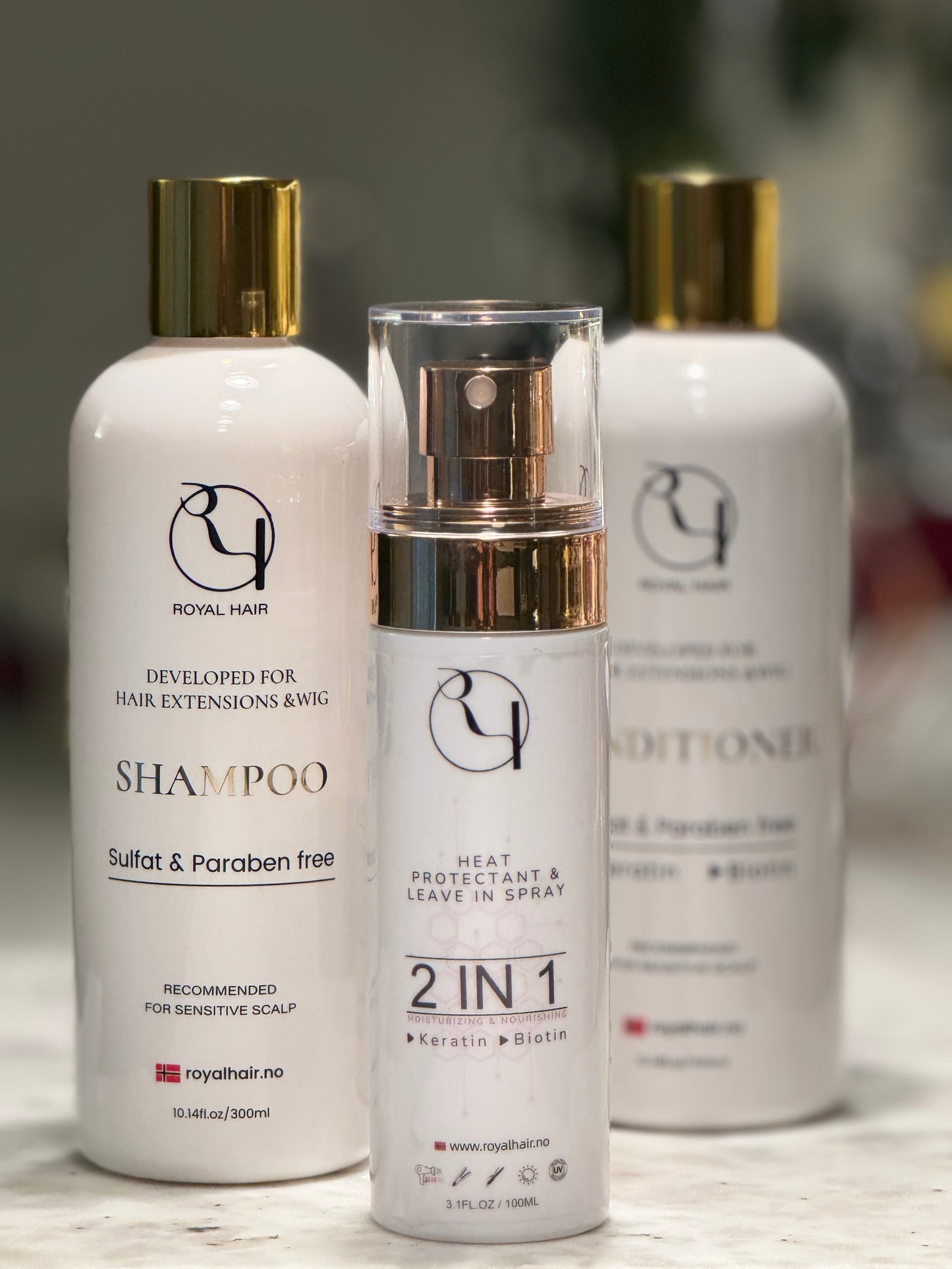 Trio – The Ultimate Care Package for Hair Extensions