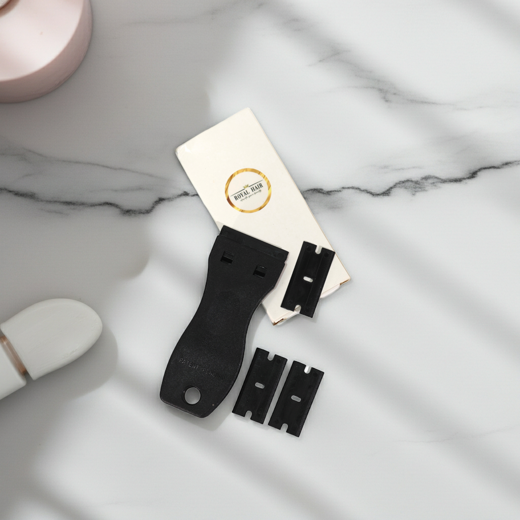 Glue Scraper – Gentle Removal of Tape Extensions