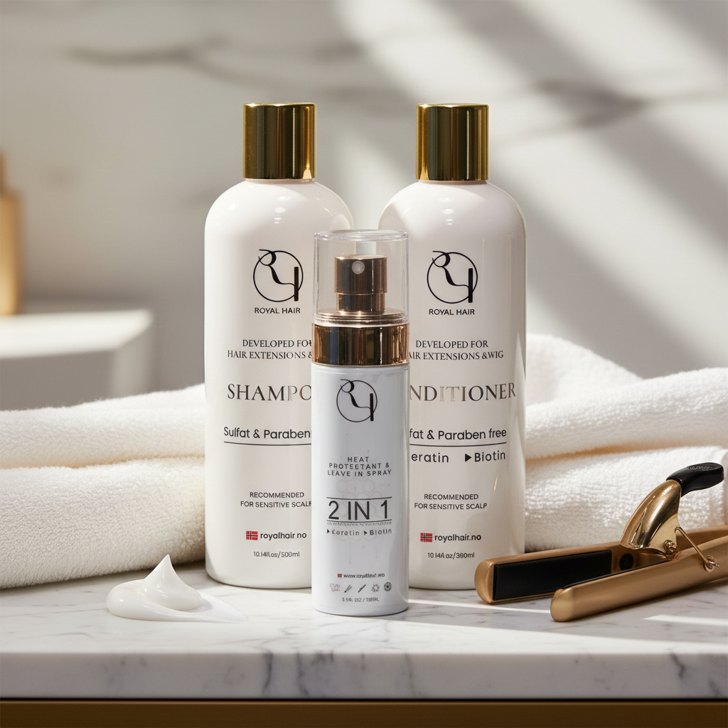 Trio – The Ultimate Care Package for Hair Extensions