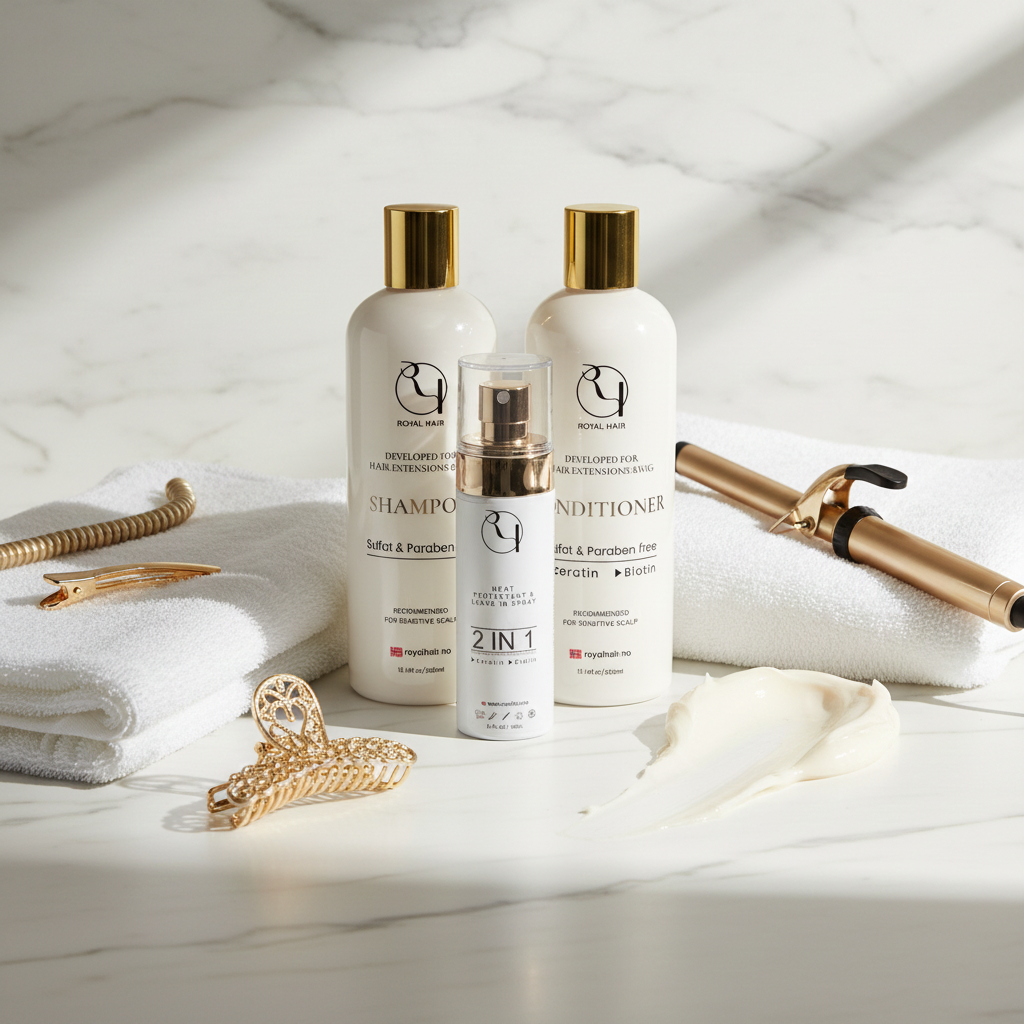 Trio – The Ultimate Care Package for Hair Extensions