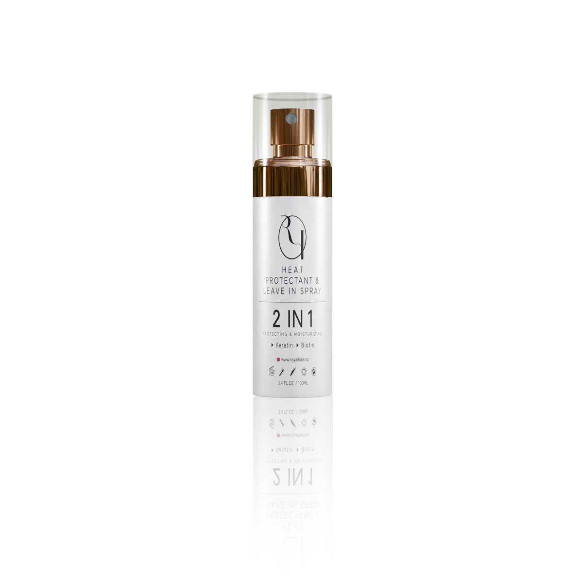 Varmebeskyttelses Spray 2-i-1